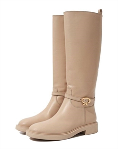 Кожаные сапоги Ribbon Cavalier Gianvito rossi