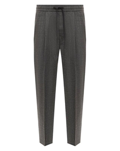 Брюки из шерсти и шелка Jacob cohen