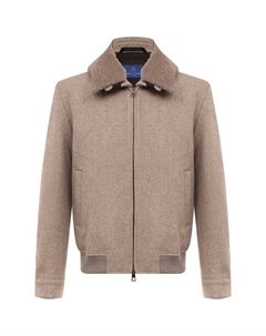 Бомбер из шерсти и кашемира Andrea campagna