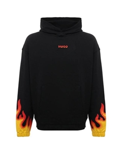 Хлопковое худи Hugo
