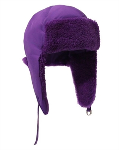 Шапка-ушанка с отделкой из овчины Yves salomon