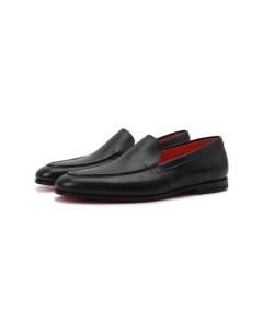 Кожаные лоферы Santoni