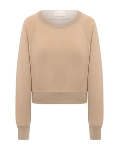 Свитшот из шерсти и шелка Cosy sunday