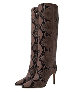 Кожаные сапоги Stiletto 85 Paris texas