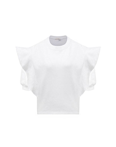 Хлопковый пуловер Chloe