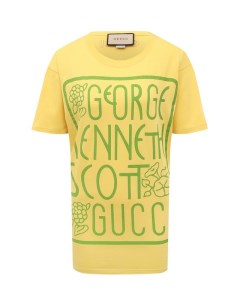 Хлопковая футболка x Ken Scott Gucci
