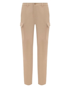 Хлопковые брюки-карго Brunello cucinelli