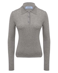 Поло из кашемира и шелка Prada