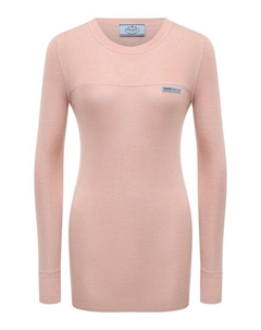 Шелковый пуловер Prada