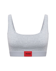 Хлопковый бра-топ Hugo