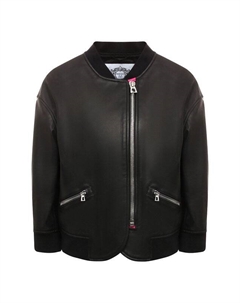 Кожаный бомбер Diego m