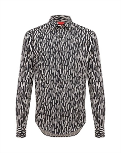 Хлопковая рубашка Hugo