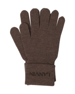 Шерстяные перчатки Lanvin