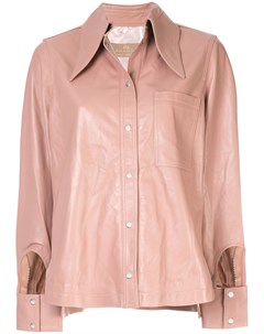 Ecaille рубашка с вырезами 42 розовый Ecaille