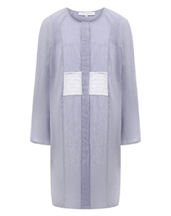 Платье из хлопка и шелка Lila eugenie