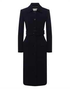 Шерстяное пальто Saint laurent