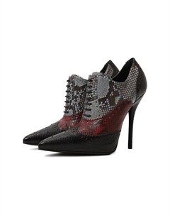 Туфли из кожи питона Gucci