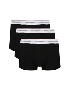 Комплект из трех хлопковых боксеров Dsquared2