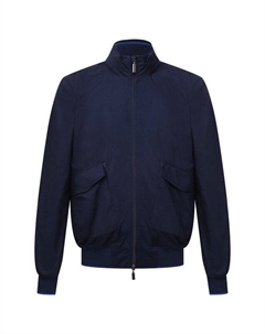 Бомбер из шерсти и шелка Zilli sport