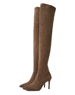 Текстильные ботфорты Julia Casadei