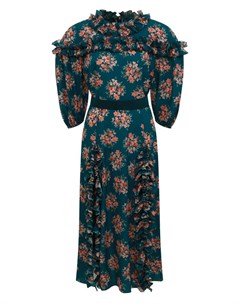 Шелковое платье Ulyana sergeenko