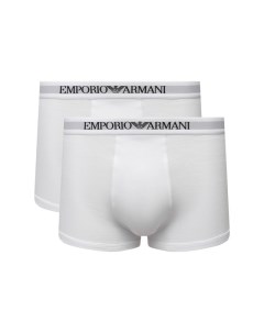 Комплект из двух хлопковых боксеров Emporio armani