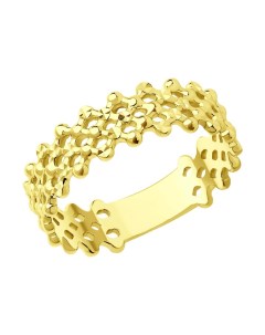 Кольцо из желтого золота Sokolov