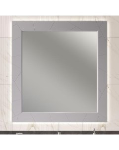 Зеркало Луиджи 100 с подсветкой серый матовый Opadiris