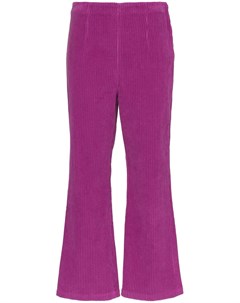 Mara hoffman вельветовые брюки с завышенной талией 4 фиолетовый Mara hoffman
