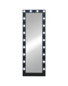 Зеркало напольное Vanity 60х175 с подсветкой черный Continent