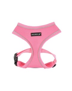 Шлейка для собак дышащая светоотражающая Soft розовая XL Южная Корея Puppia