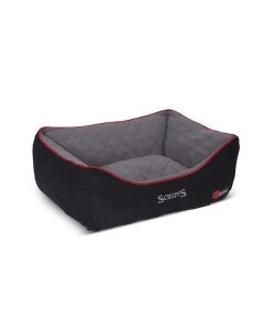 Лежак для животных с бортиками Thermal Box Bed черный 90х70х21см Великобритания Scruffs