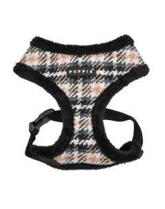 Шлейка для собак утепленная Kellen чёрная XL Южная Корея Puppia