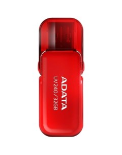 Флешка 32Gb USB 2.0 UV240, красный (AUV240-32G-RRD) Adata