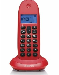 Радиотелефон DECT C1001LB красный 107C1001CEREZA Motorola