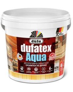 Пропитка для древесины tex Aqua бесцветная 750 мл Dufa