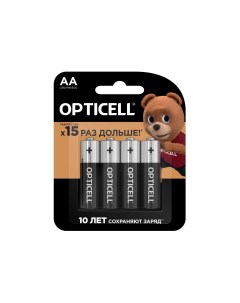 Батарейка Basic LR06 4 шт Opticell