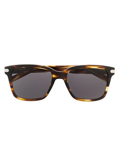 Salvatore ferragamo eyewear солнцезащитные очки в квадратной оправе 55 коричневый Salvatore ferragamo eyewear