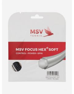 Струна для большого тенниса MSV Focus Hex Soft Черный Mauve