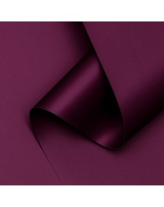Пленка для цветов тонированная матовая красный пурпур 0 5 х 10 м 1 см 65 мкм Upak land