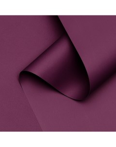 Пленка для цветов тонированная матовая пурпур пастель 0 5 х 10 м 1 см 65 мкм Upak land