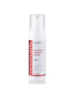 Пенка для умывания с гиалуроновой кислотой увлажняющая HYALURONIC С CLEANSING MOUSSE 180 0 Mesomatrix