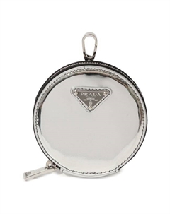 Кожаный брелок Prada