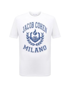 Хлопковая футболка Jacob cohen