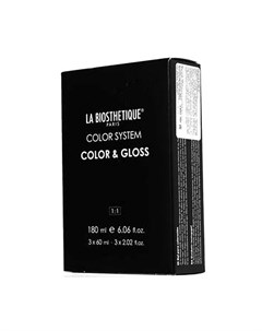 Красный оксидативный тонирующий гель Color Gloss Clear La biosthetique (франция волосы)
