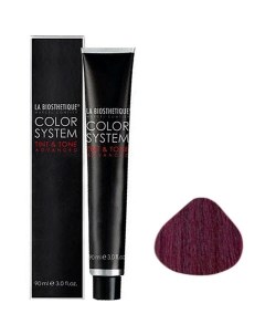 Темный блонд фиолетово красный интенсивный Tint Tone 6 57 La biosthetique (франция волосы)