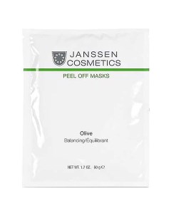 Ультраувлажняющая альгинатная anti age маска с маслом оливы и экстрактом оливковых листьев Olive Hyd Janssen (германия)