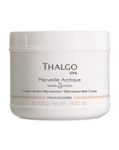 Арктические кристаллы для ванны Effervescent bath crystals KT17008 420 г Thalgo (франция)