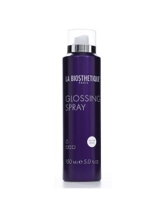 Спрей блеск для придания мягкого сияния шёлка Glossing Spray 110334 150 мл La biosthetique (франция волосы)