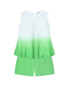 Комплект детский блуза брюки зеленый Il gufo